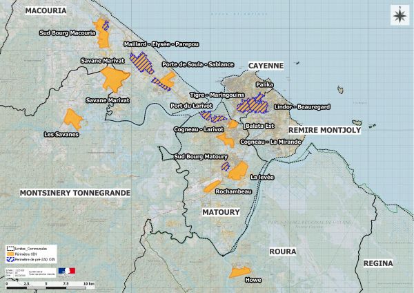 Projet de réalisation d'orthophotographies sur les périmètres de l'OIN sur la période 2019-2022