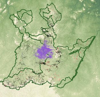 La cartographie des formations végétales particulières du PAG en ligne