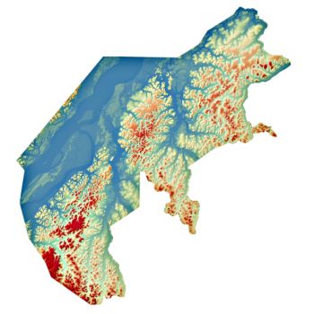 LIDAR et orthophotographie 2015 de Saint-Laurent du Maroni finalisés